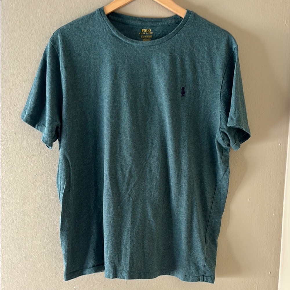 Polo Ralph Lauren Men's Classic Fit Crew Neck Green T-Shirt